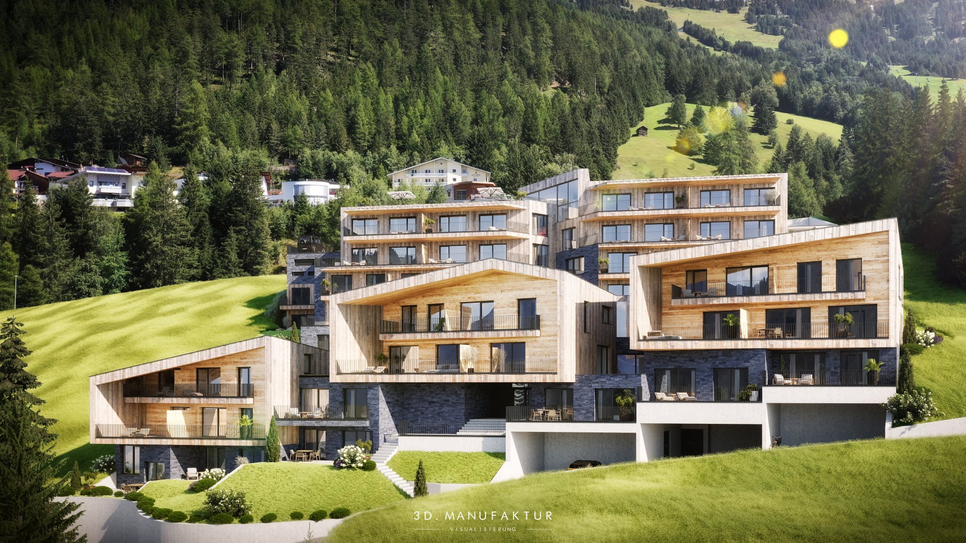 Visualisierung Hotel