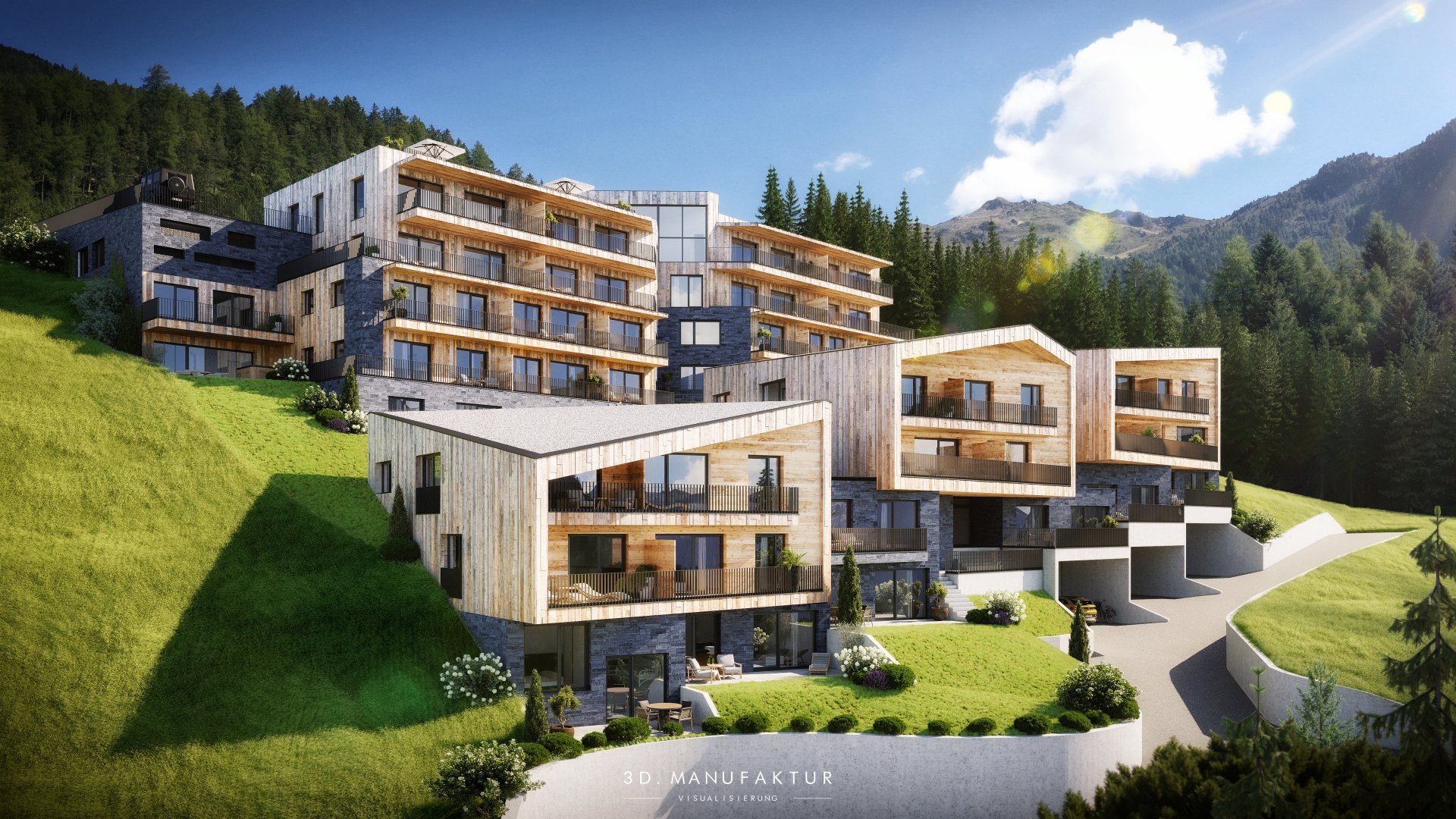 Visualisierung Hotel