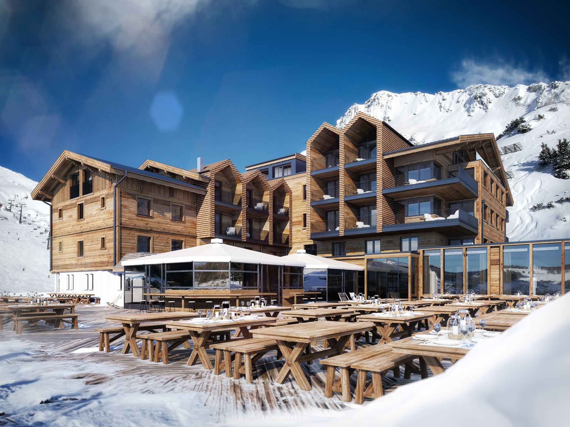 Visualisierung Hotel