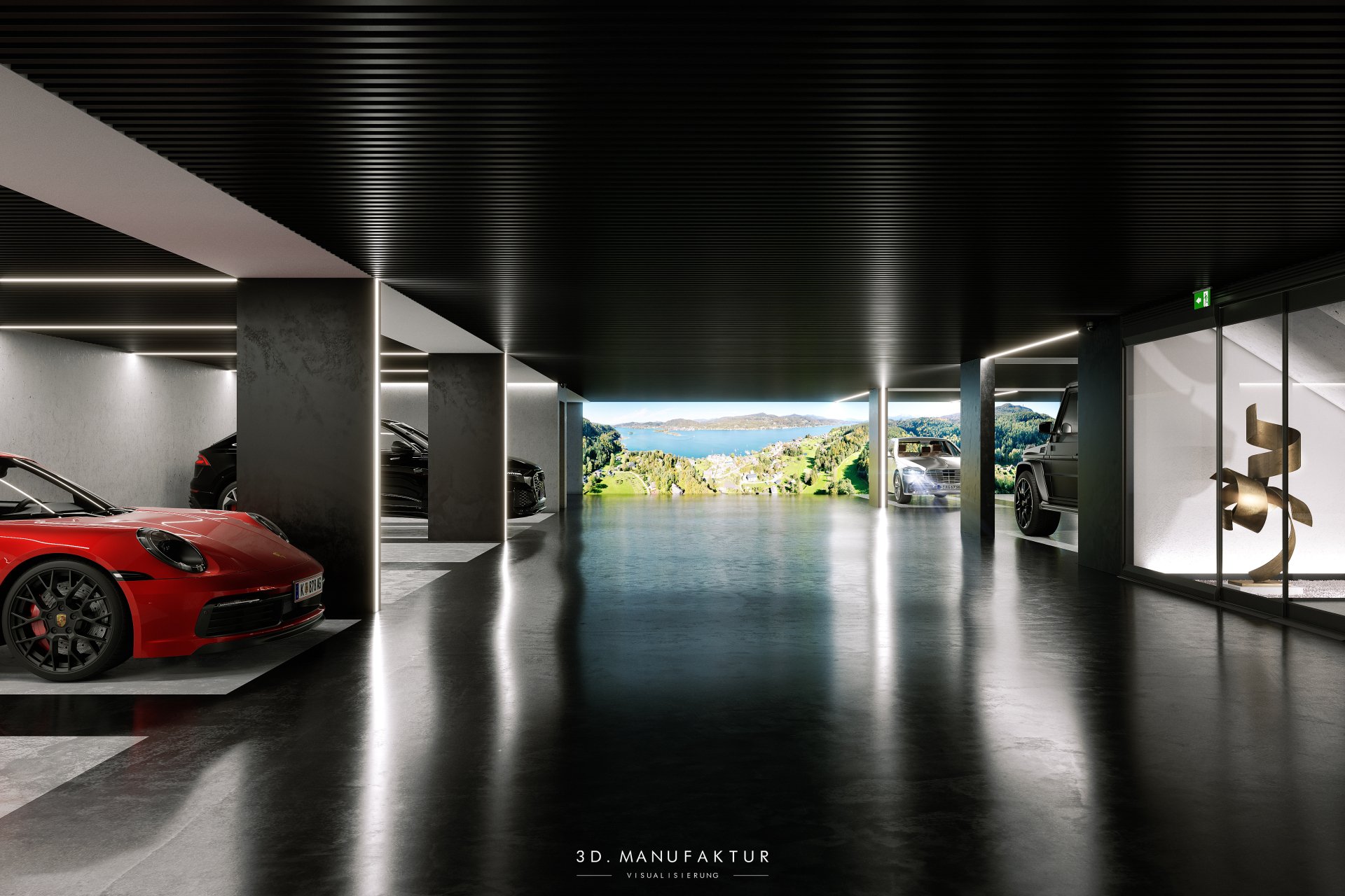 Architekturvisualisierung 9 Schlösser am Wörthersee