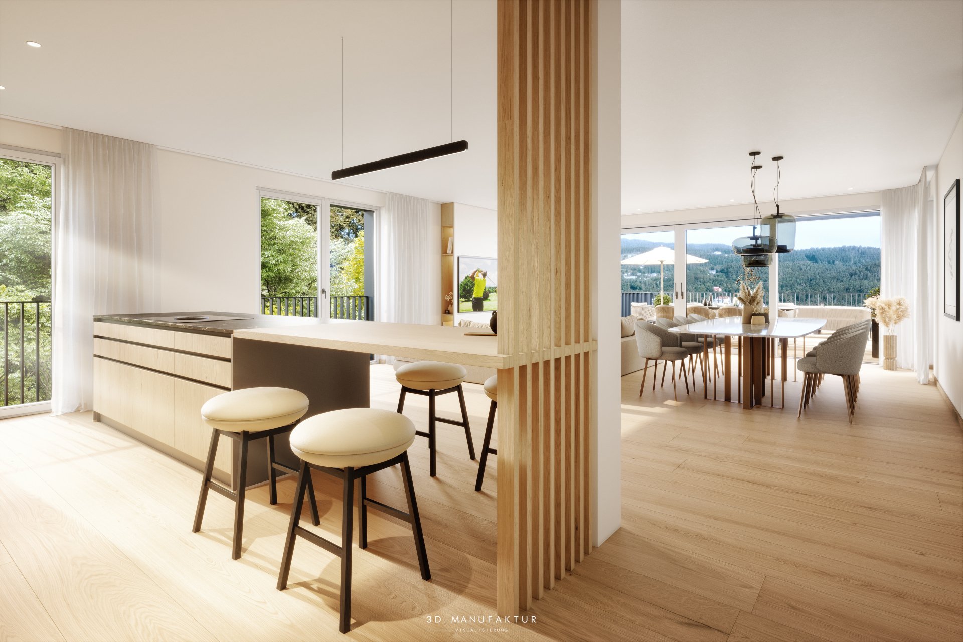 Visualisierung Wohnbau