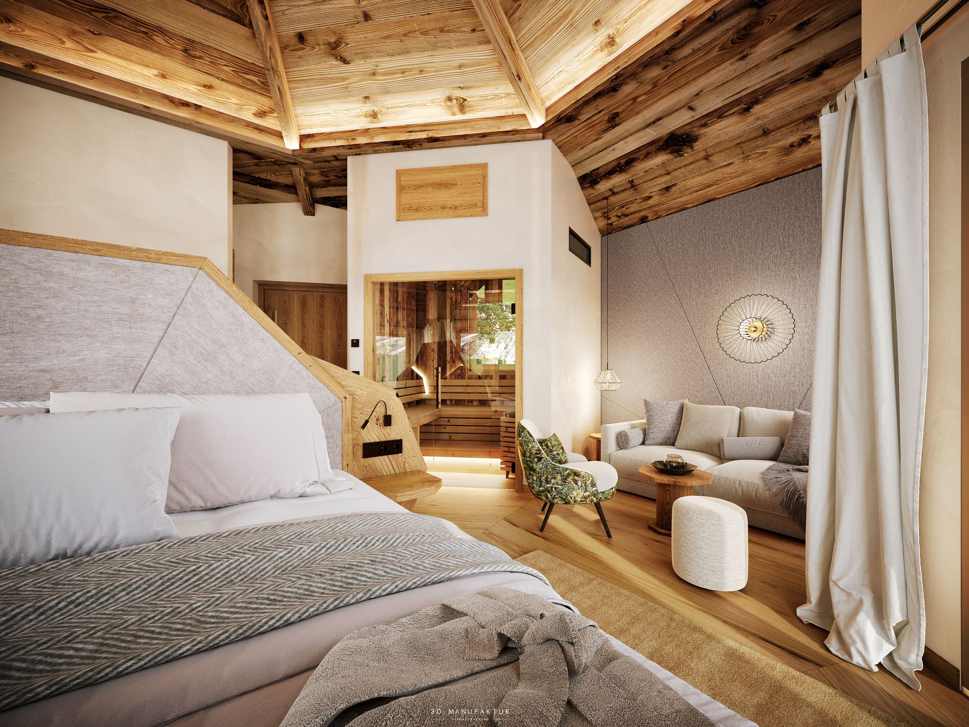 Architekturvisualisierung Hotel Rosenhof