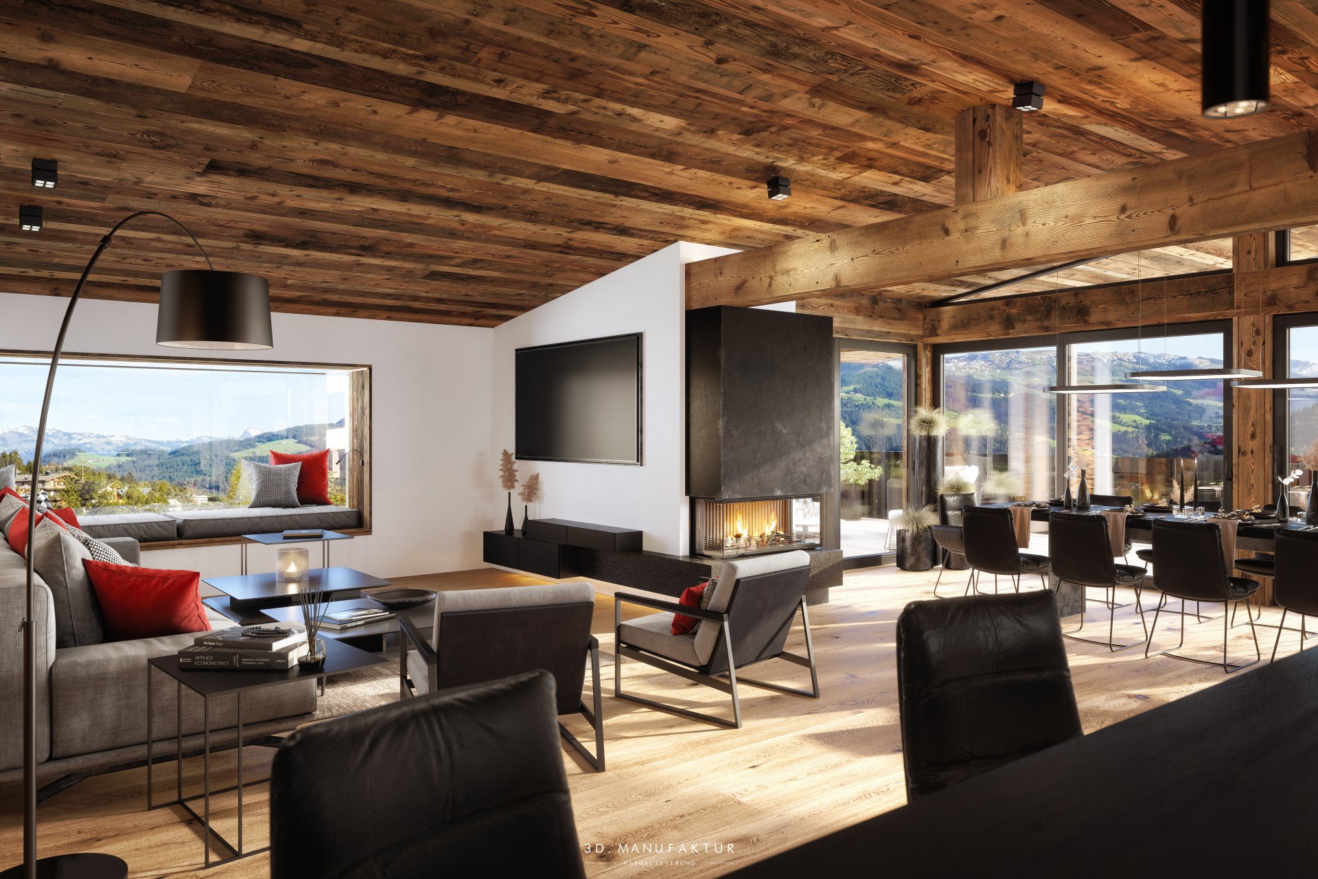 Visualisierung Chalet