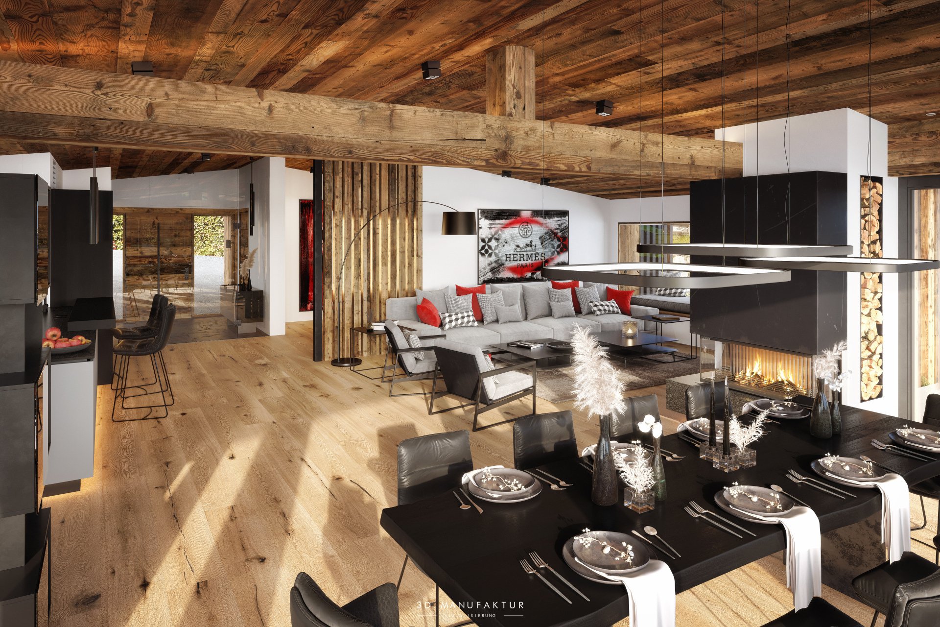 Visualisierung Chalet