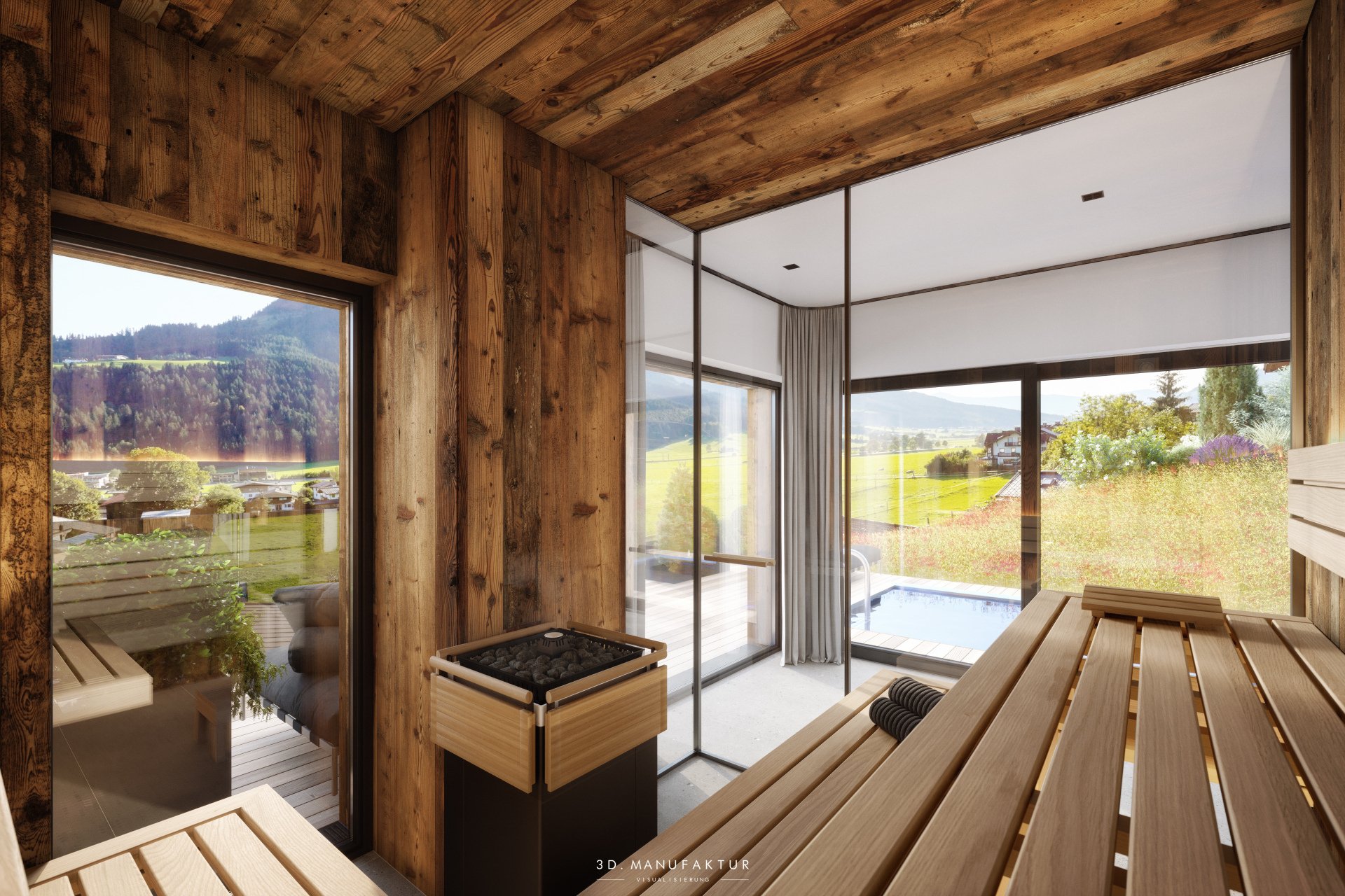 Visualisierung Chalet