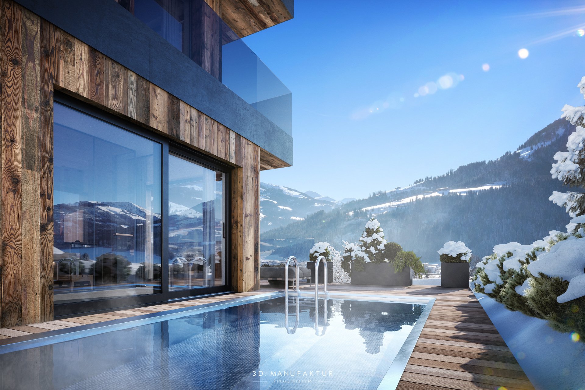 Visualisierung Chalet