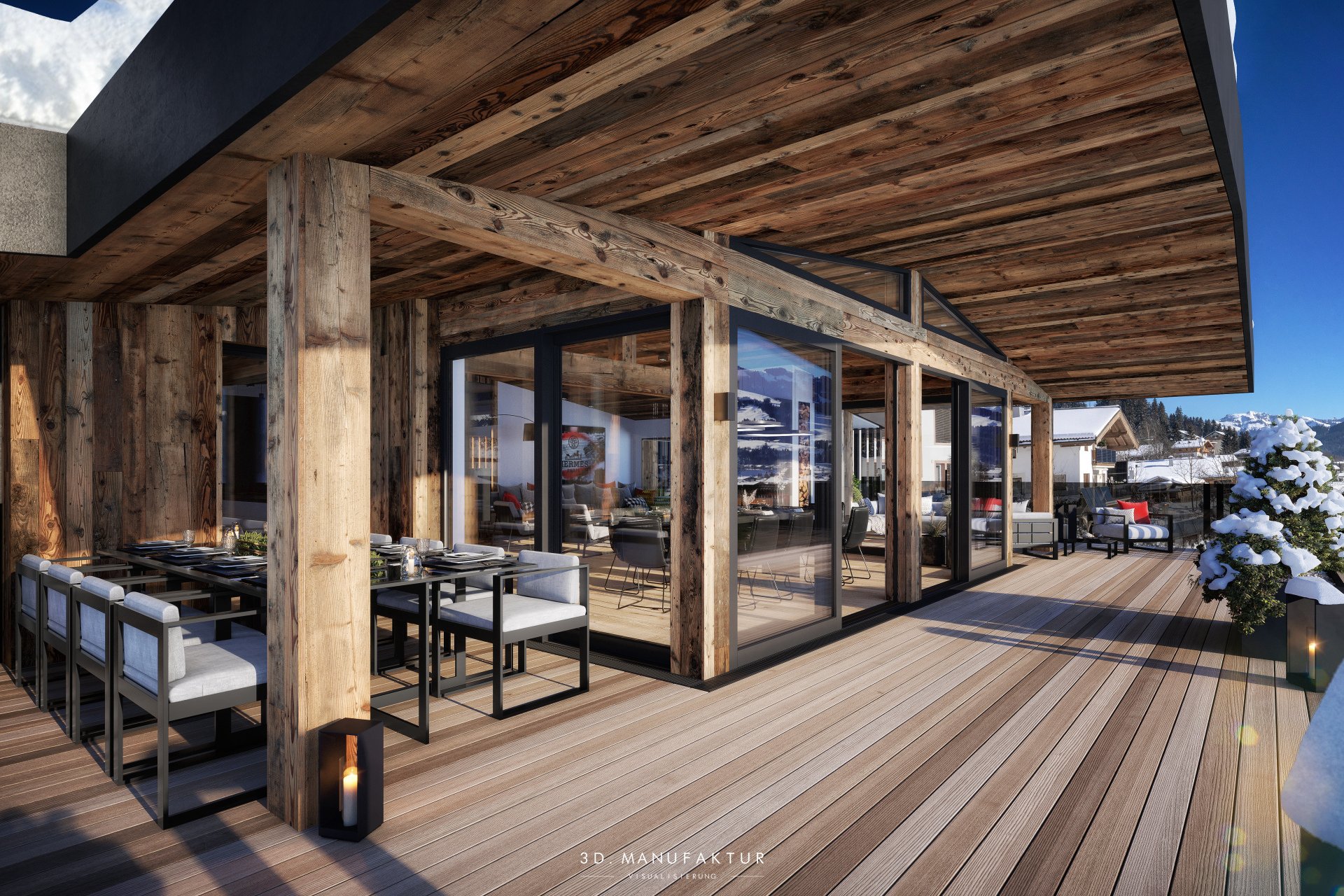 Visualisierung Chalet