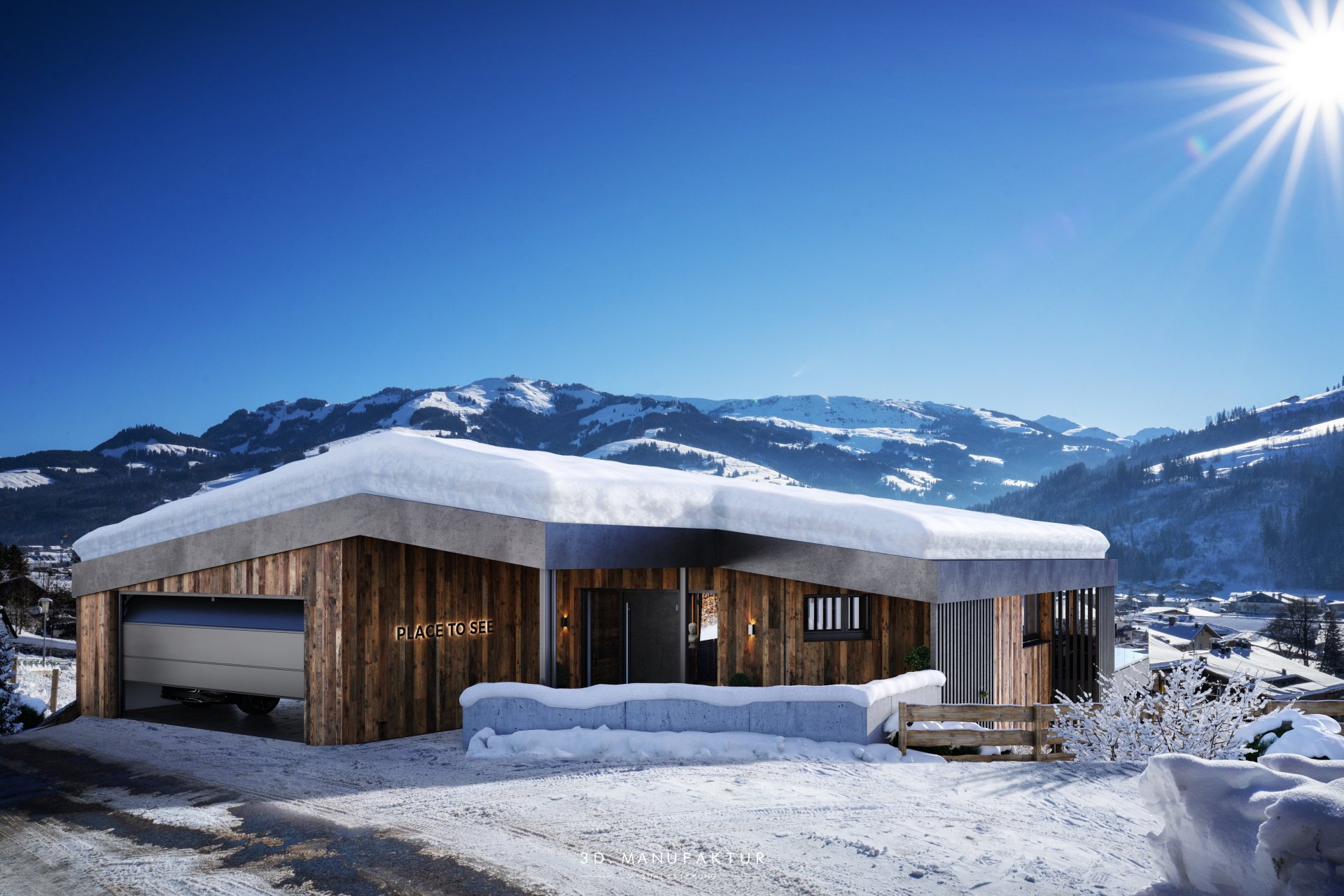 Visualisierung Chalet