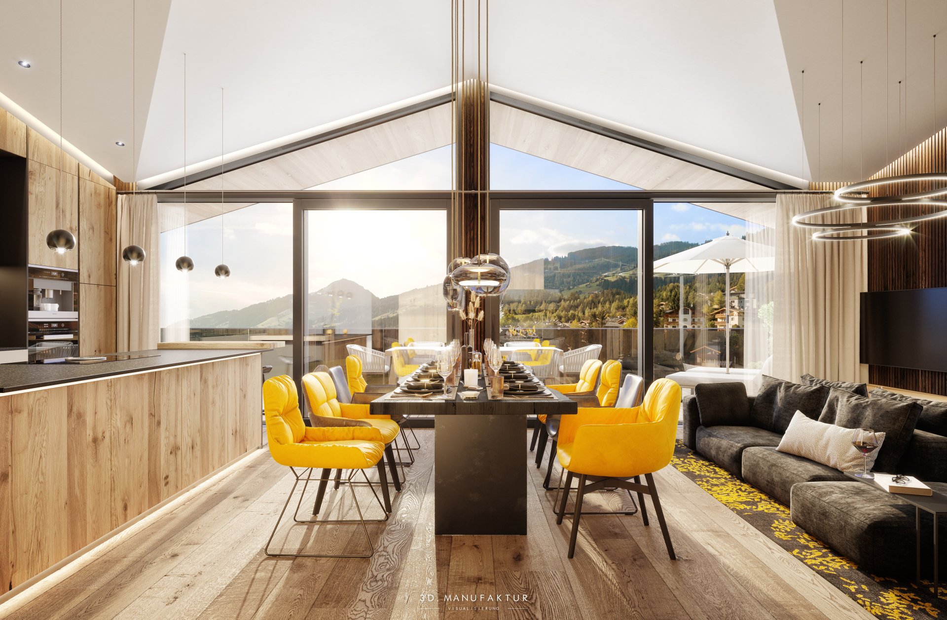 Visualisierung Wohnbau