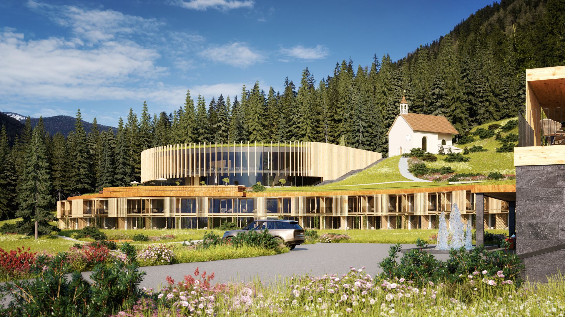 Visualisierung Hotel