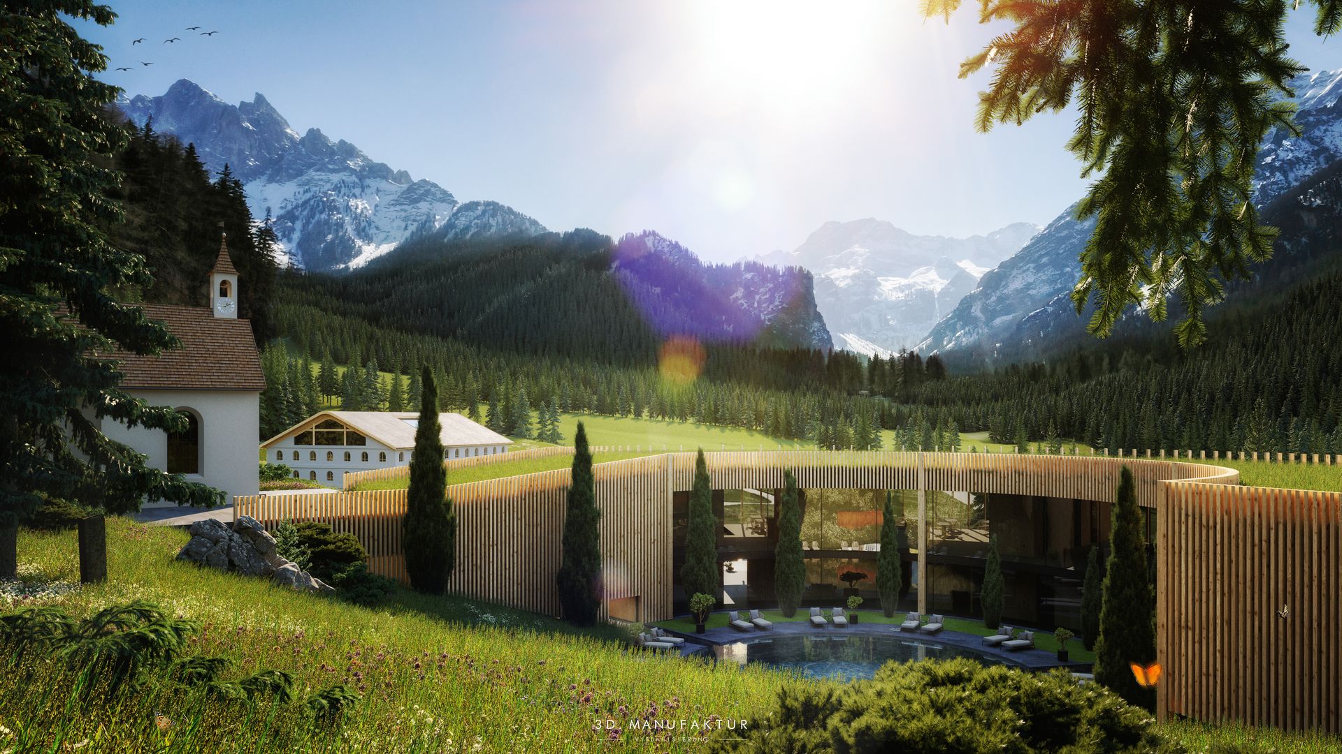 Visualisierung Hotel