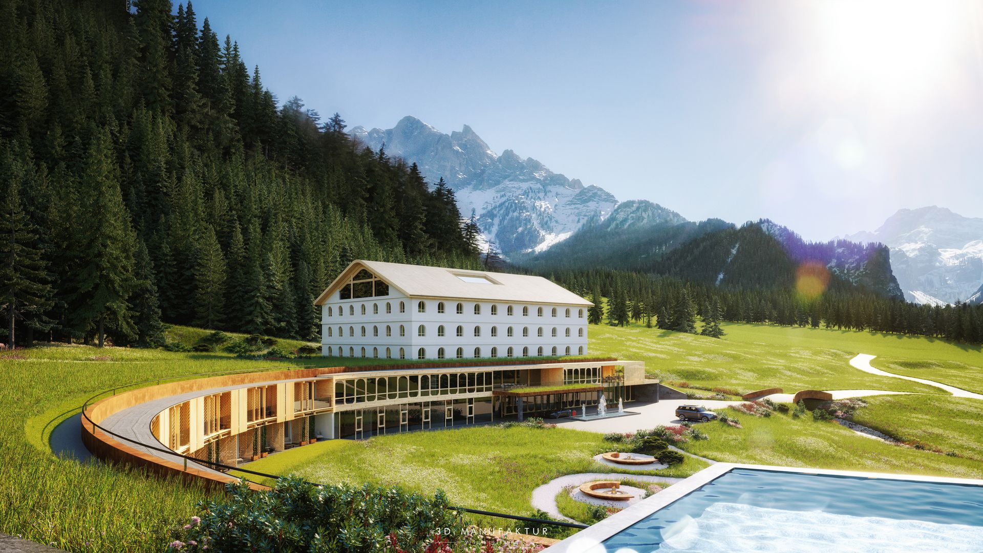 Visualisierung Hotel