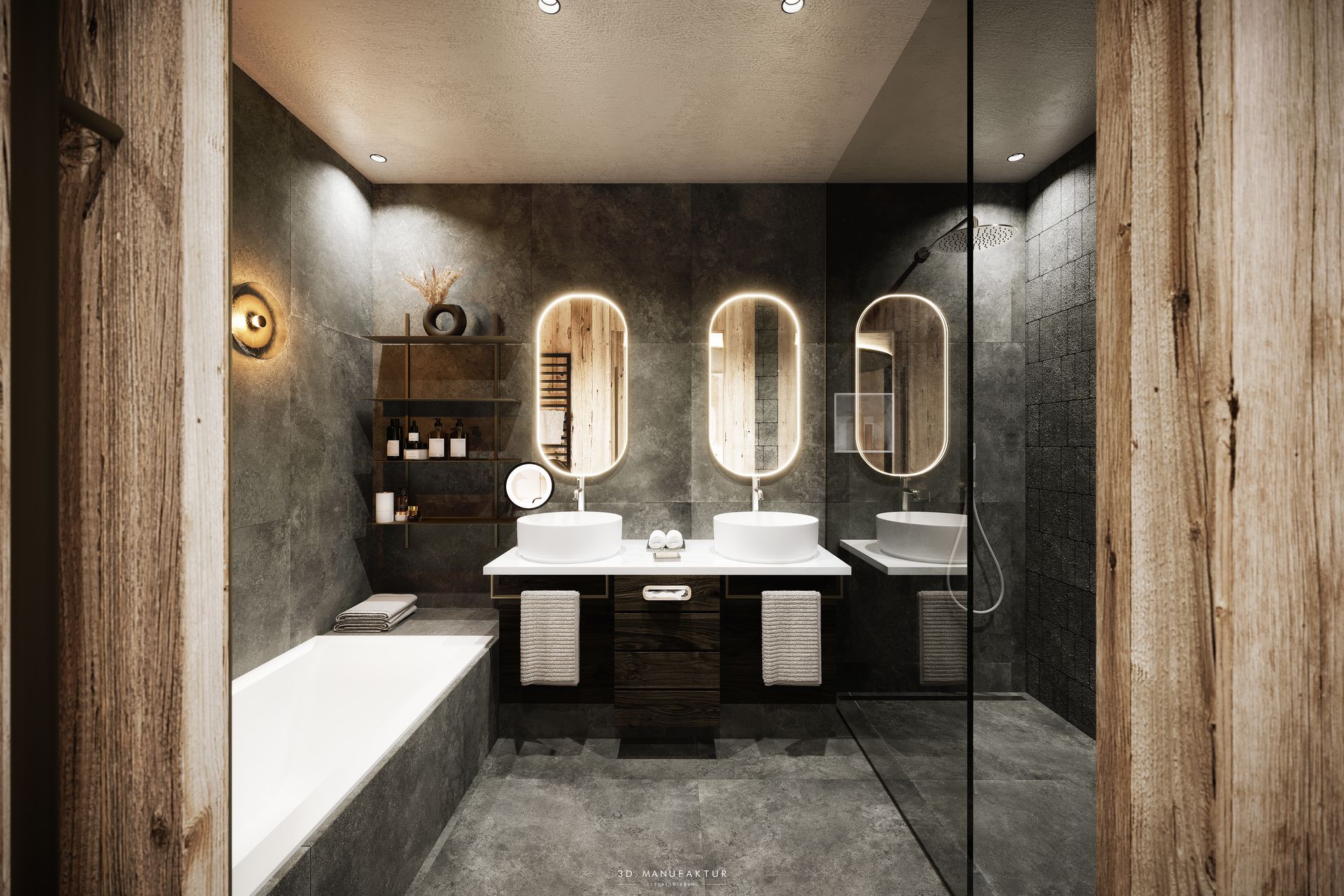 Interiorvisualisierung Hotel Das Liebener