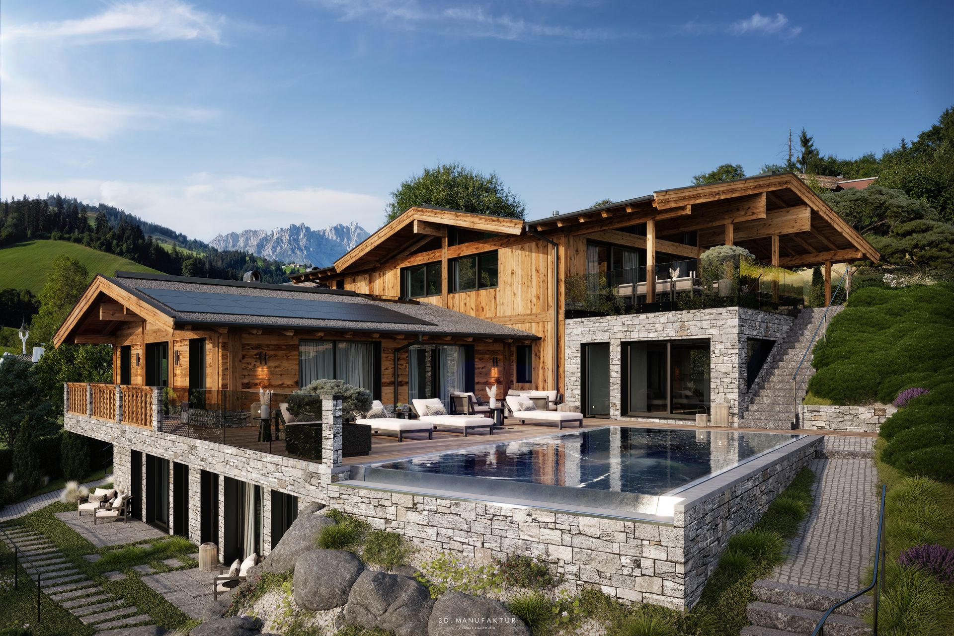 Visualisierung Chalet