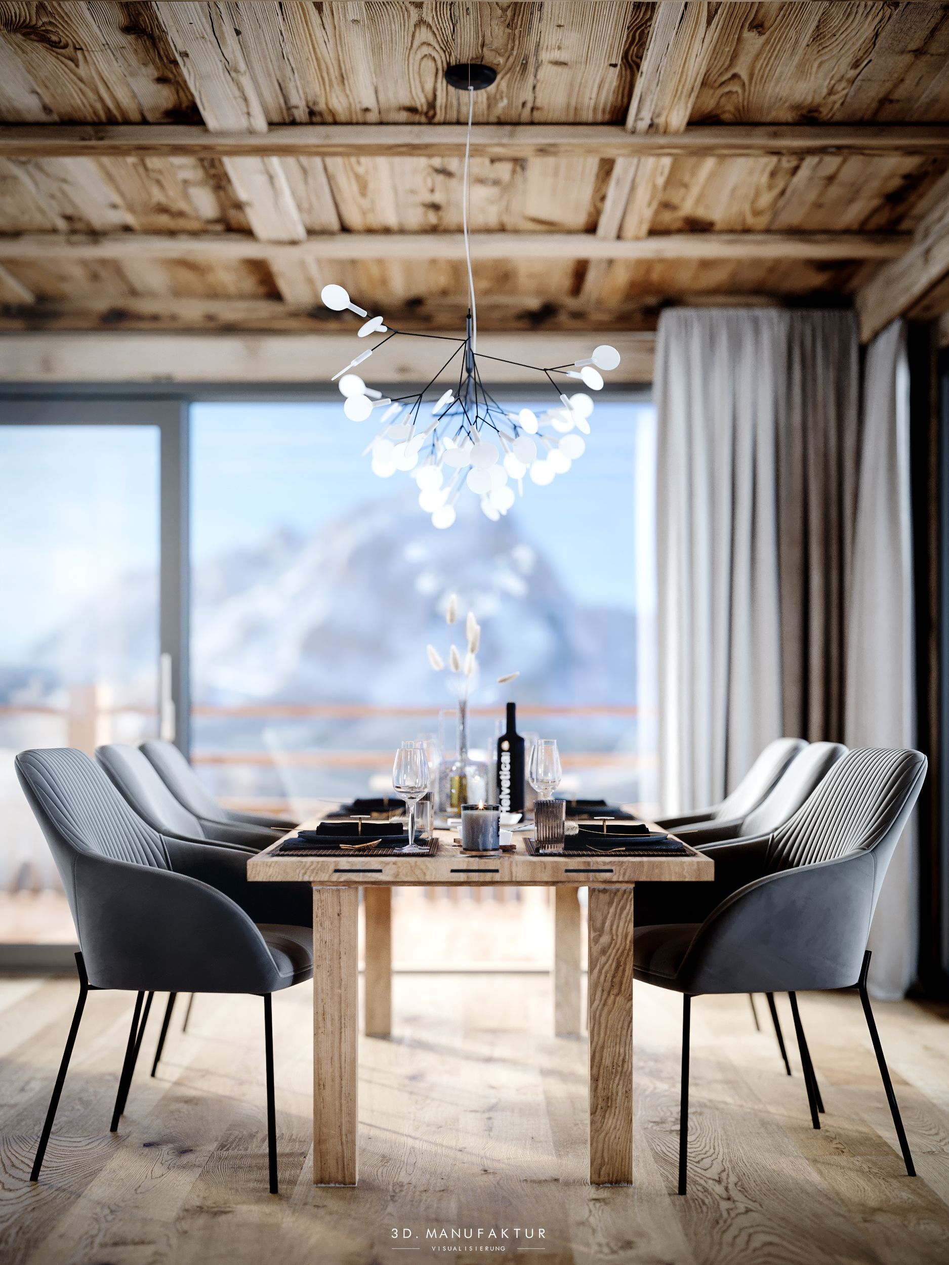 Visualisierung Chalet