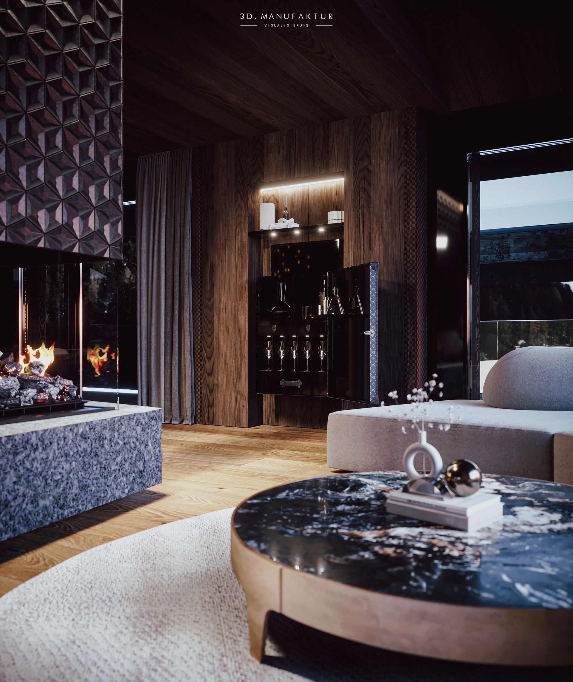 Visualisierung Chalet