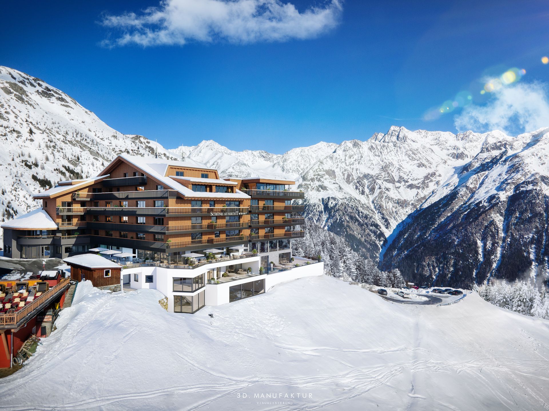 Visualisierung Hotel