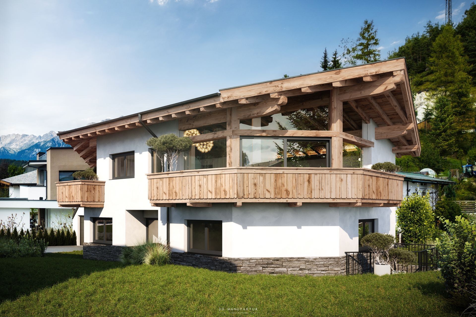 Visualisierung Chalet