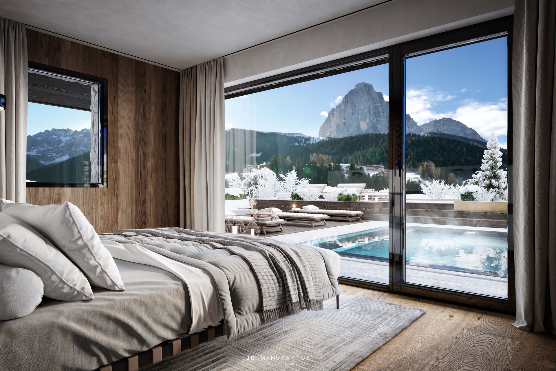 Visualisierung Chalet