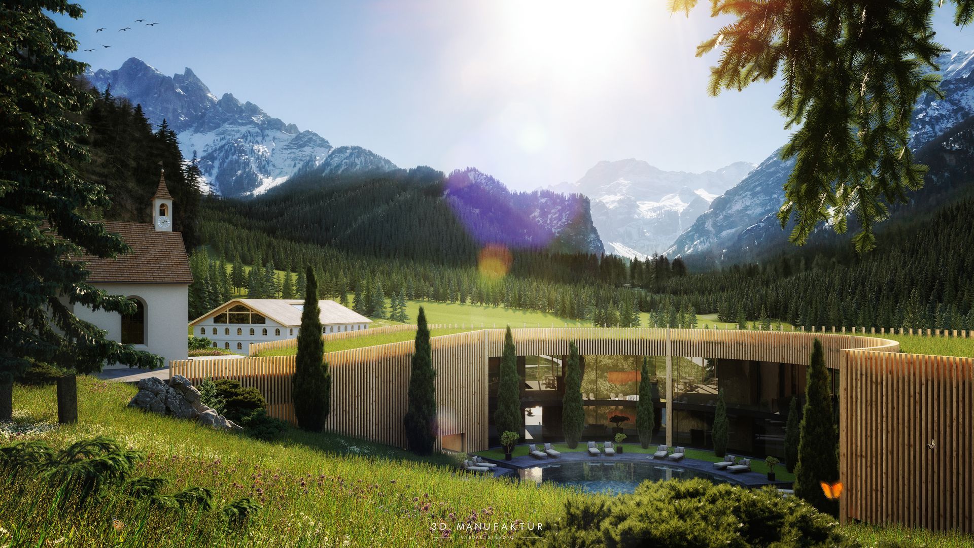 Visualisierung Hotel