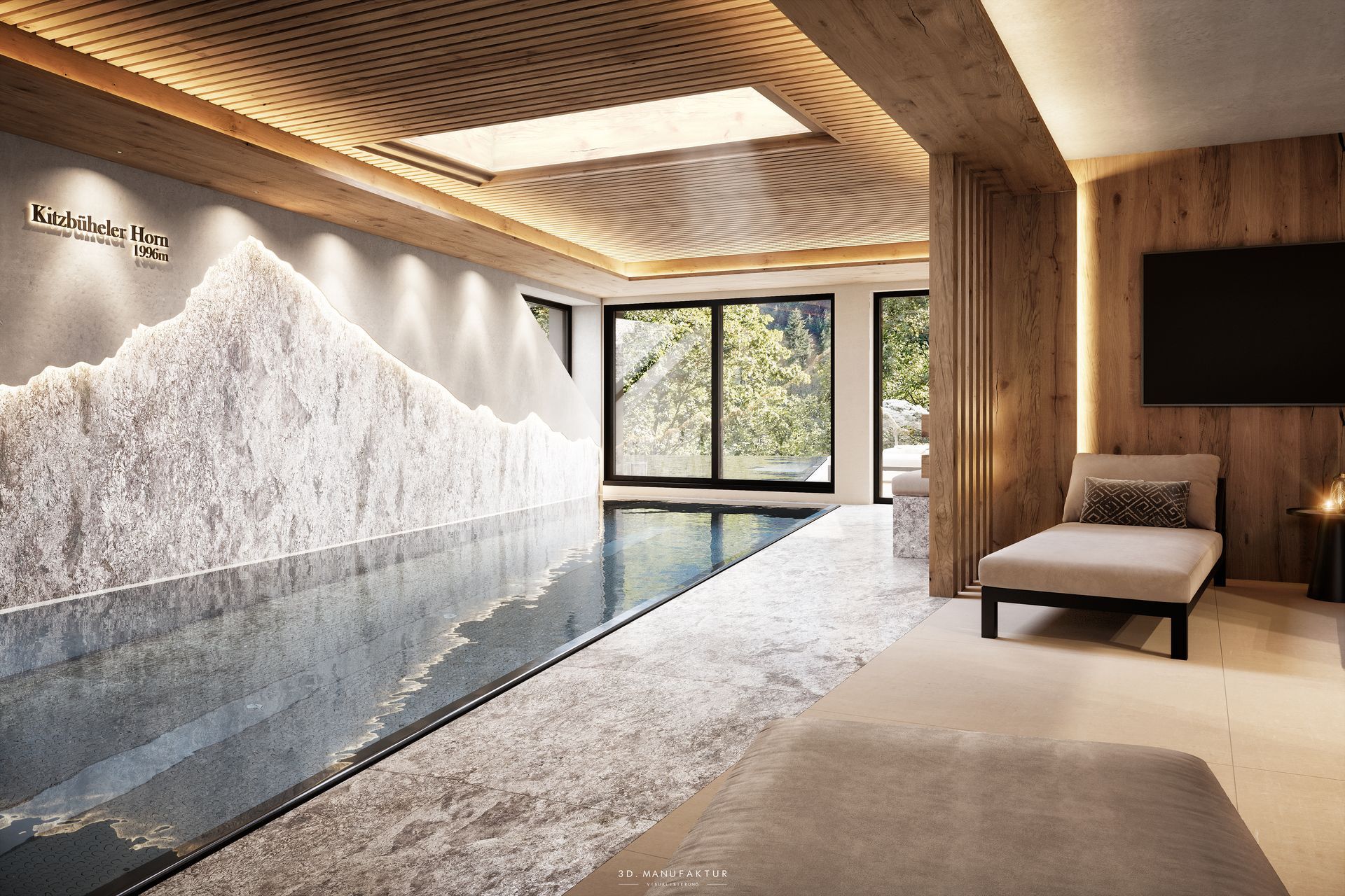 Visualisierung Chalet