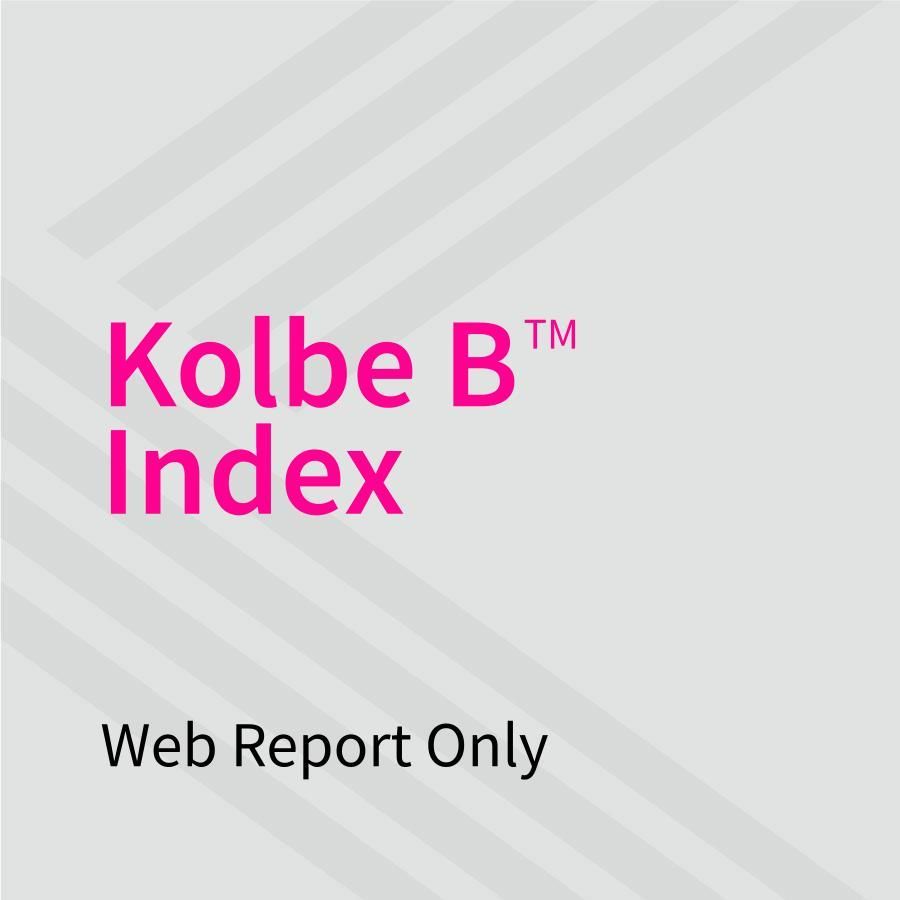 Kolbe B™ Index Result