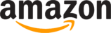The Amazon logo: the lowercase word 