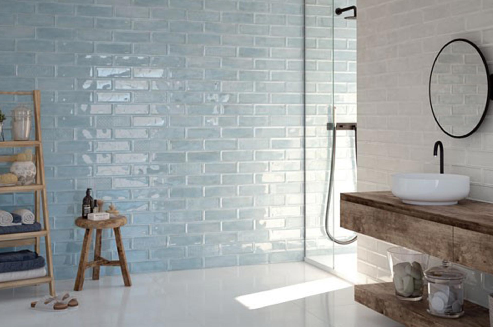 Two-toned Kitchen Tiles