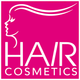 Logo quadrato rosa con profilo di donna e capelli fluenti, la parola 