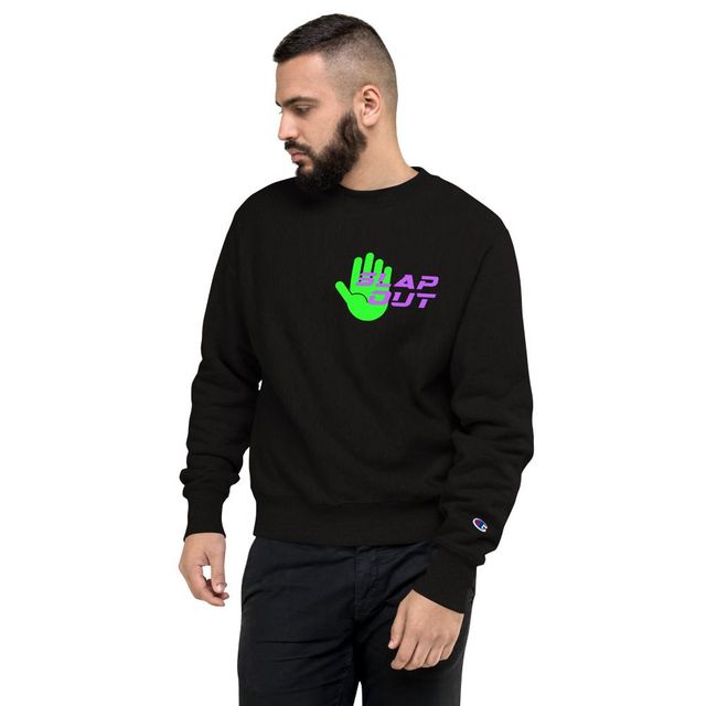 black Champion sweatshirt