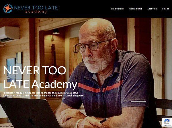 Never Too Late Academy