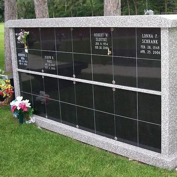 Placing the Urn in a Columbarium (aka, a