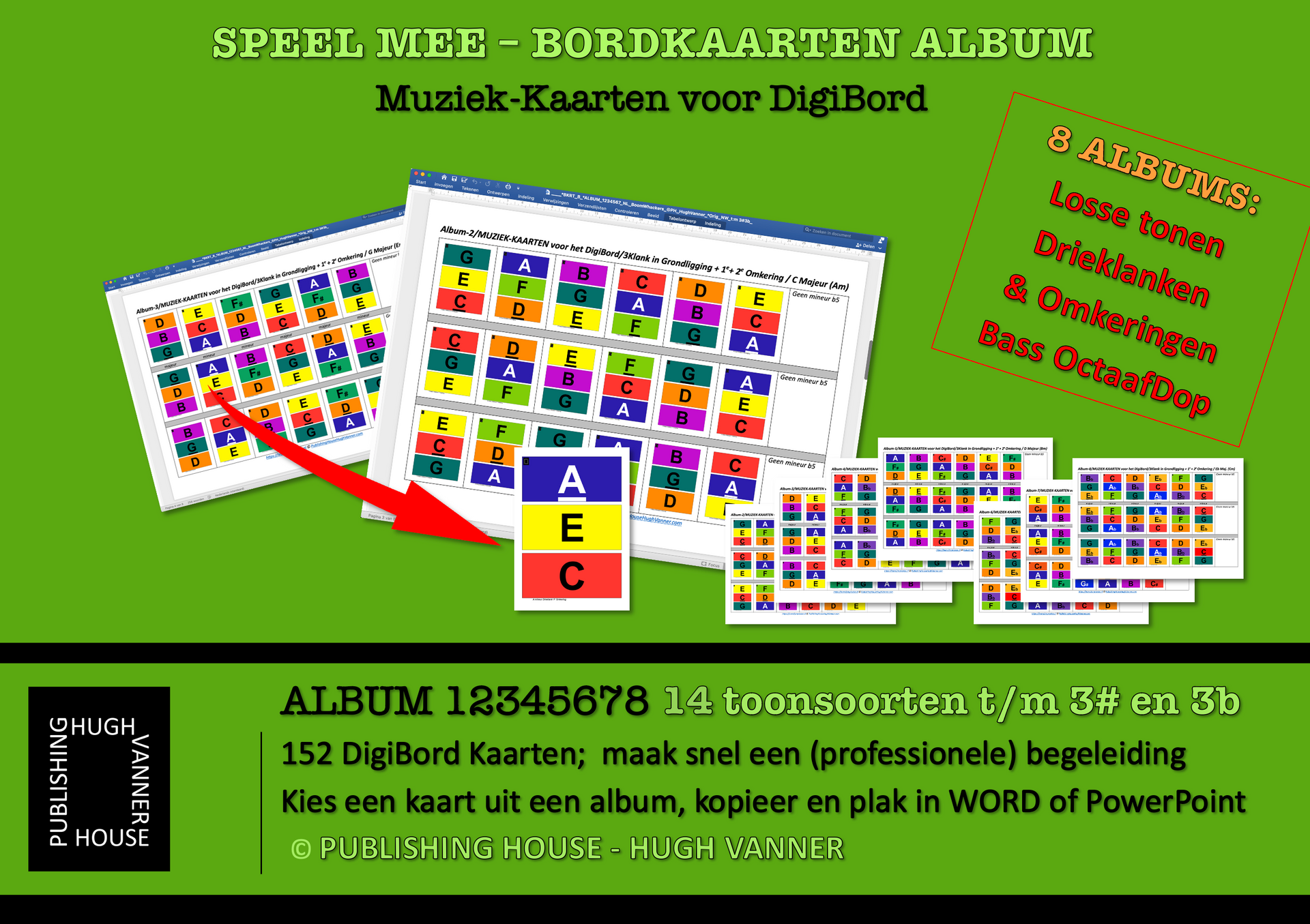 BOOMWHACKER  TOON-KAARTEN - DigiKaarten  voor MuziekLessen
How To Improvise Over Chords?
PublishingHouseHughVanner.com