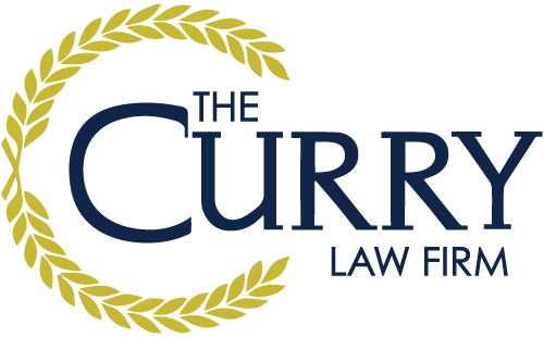 WOGWU LAW logo with blue and gray geometric emblem and text beneath