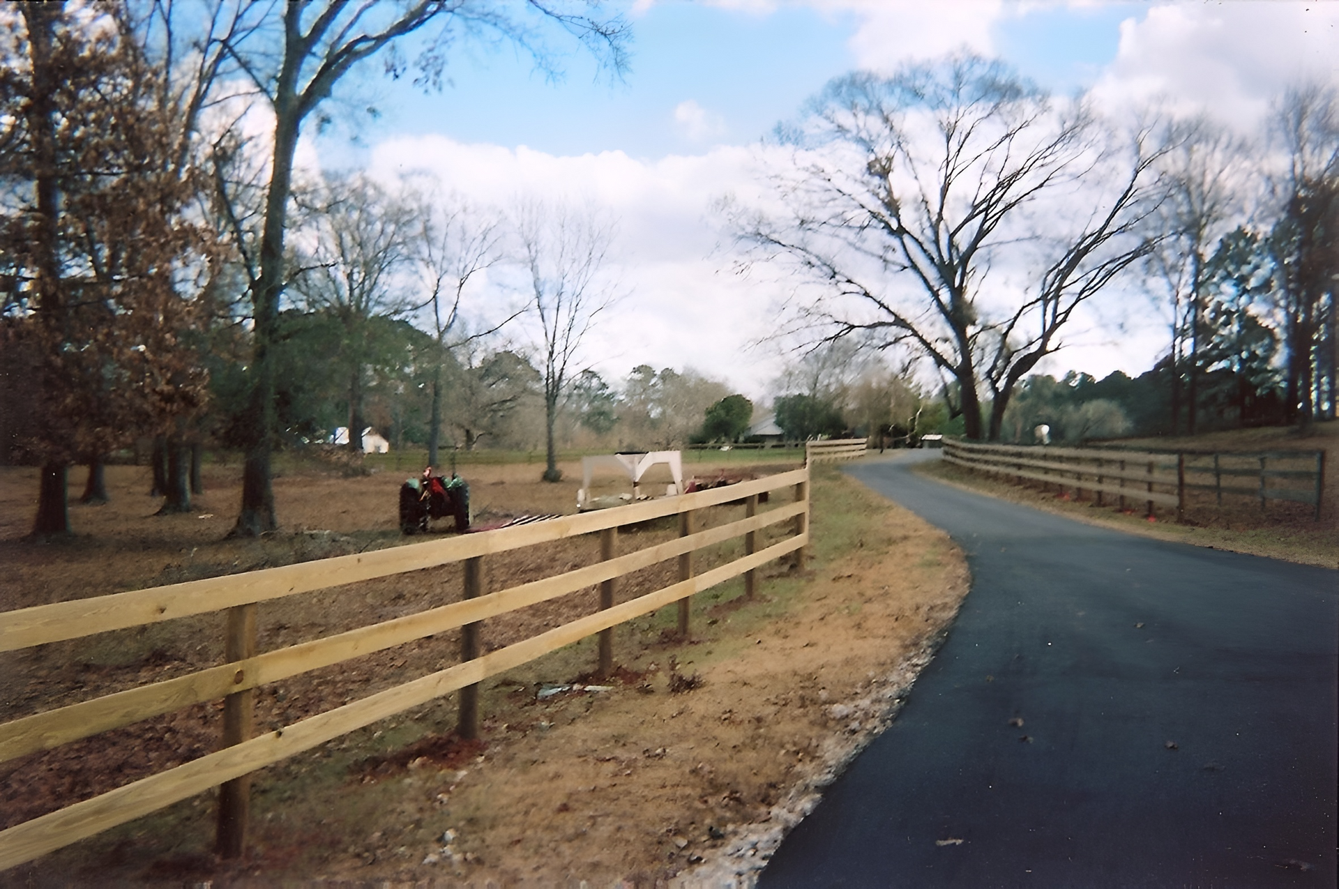 road side fence