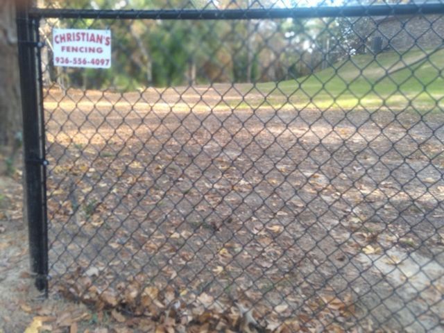chain-link fence