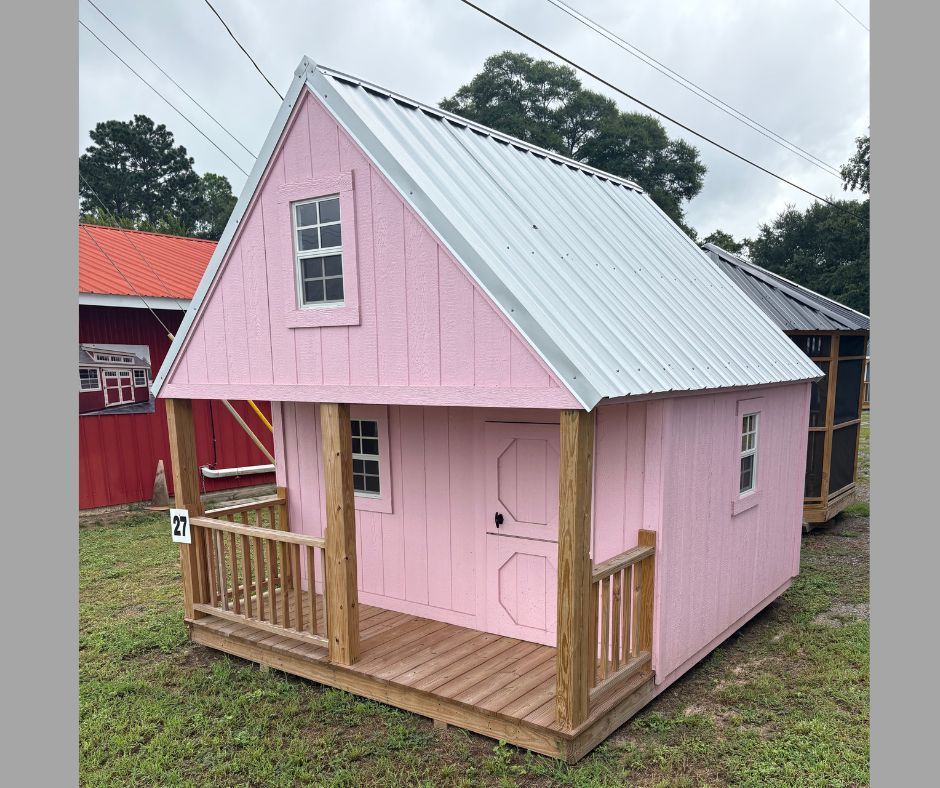 Kids playhouse similar to those available from Simply Sheds of Prattville