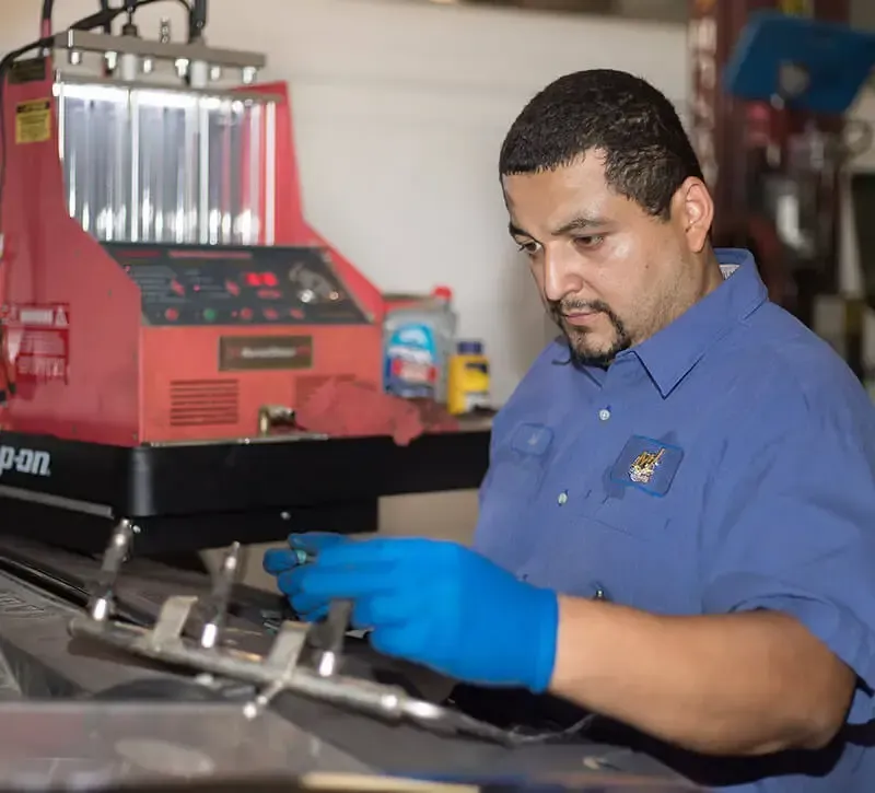 Our Technician Check Vehicle Diagnostic in Raleigh, NC - MJ Brothers Auto & Truck Repair