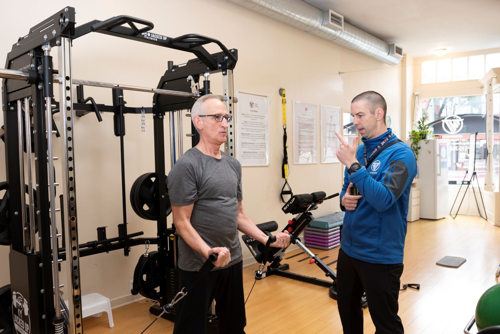 TNT Strength  Training Client
