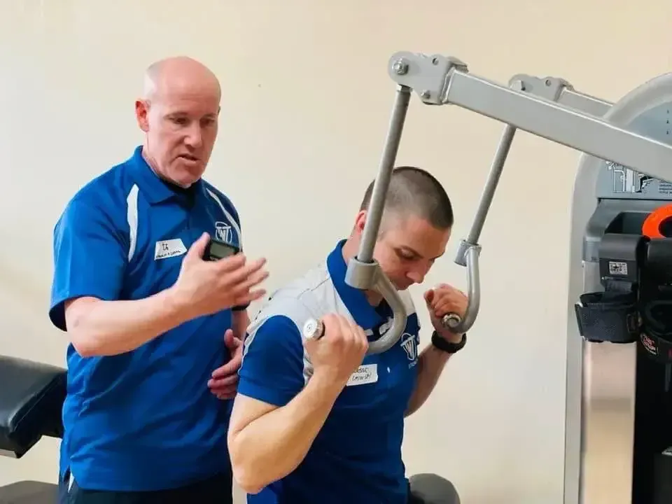 Clients and trainer at TNT Strength