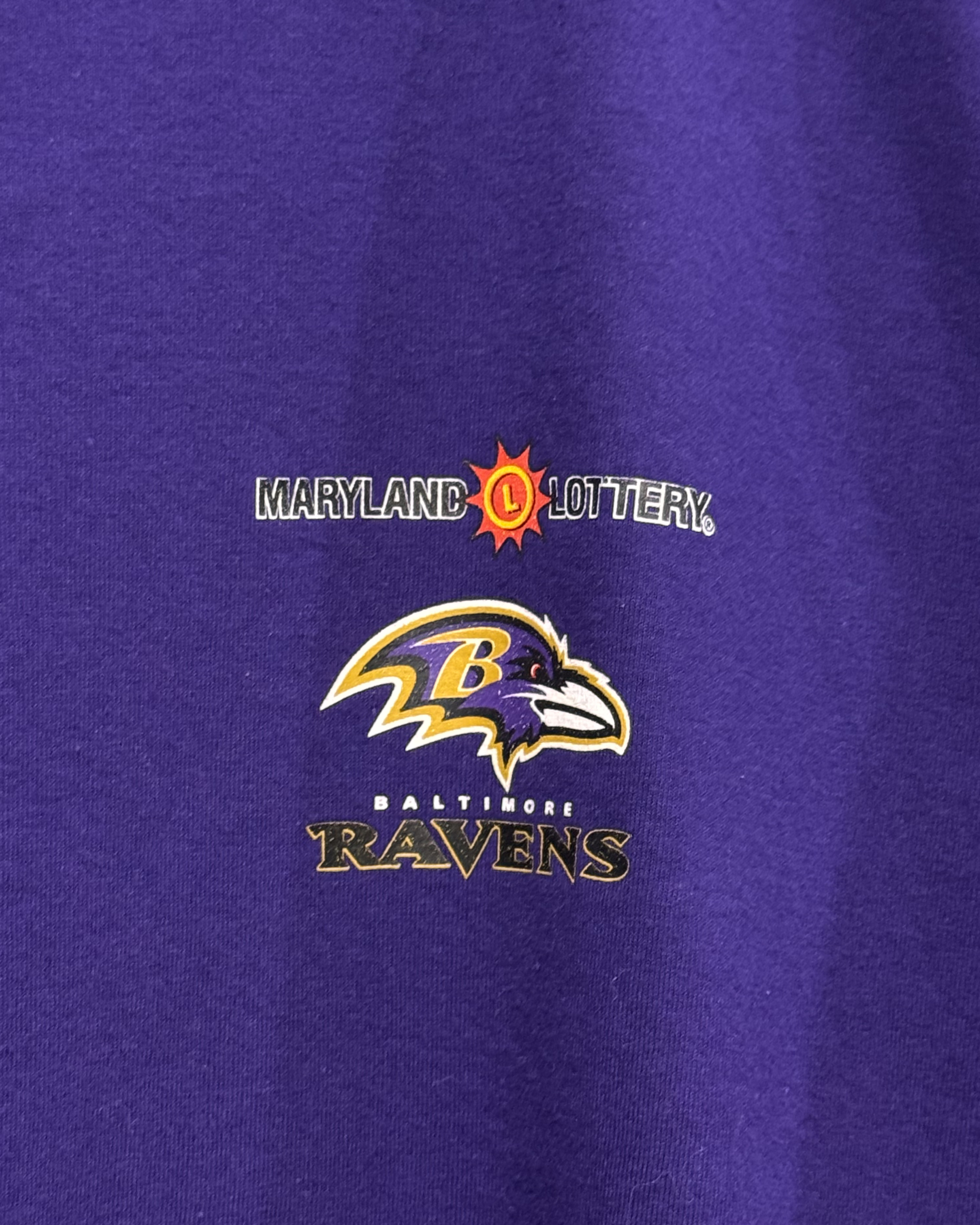 Baltimore Ravens x Maryland Lottery Promo T-Shirt