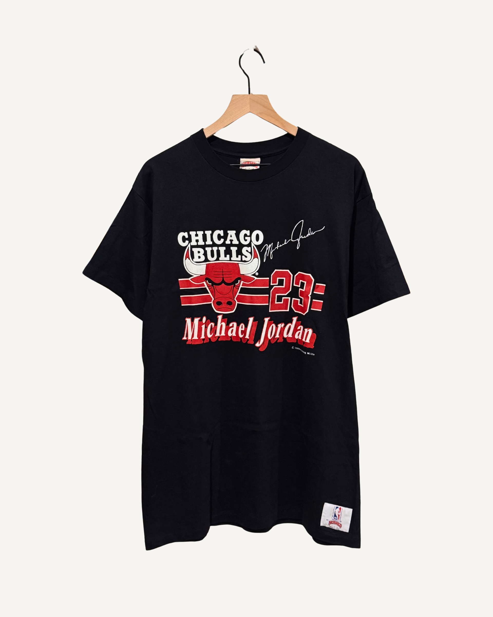 Vintage Nutmeg 1989 Michael Jordan Chicago Bulls T-Shirt