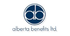 Alberta benefits ltd. logo on a white background