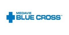 The blue cross logo is on a white background.