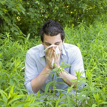 Man With Allergies — Bluefield, VA — Allergy & Asthma Center of Bluefield Man With Allergies — Bluefield, VA — Allergy & Asthma Center of Bluefield