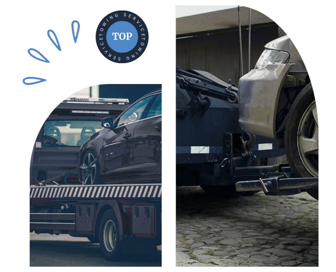 Heavy-duty towing for a disabled semi truck