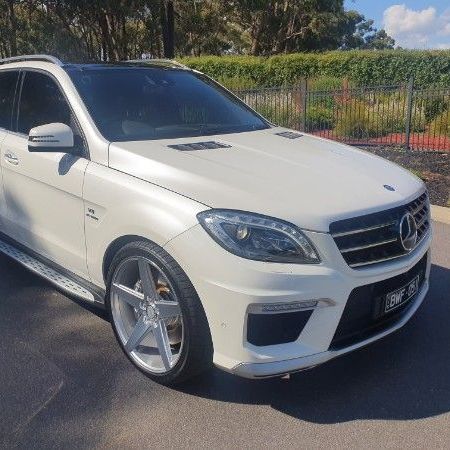 White Matte Mercedez Benz — Car Detailing in Bendigo
