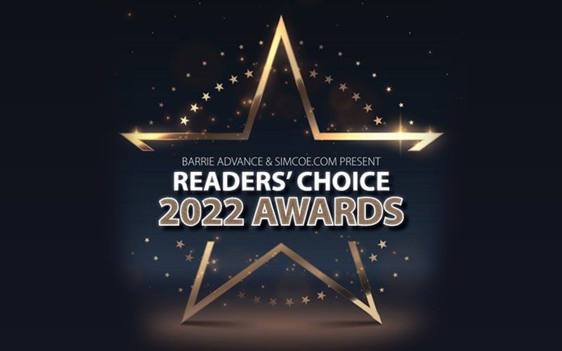 A poster for the readers ' choice 2022 awards