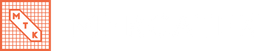 Se muestra un logotipo de una empresa llamada mtk sobre un fondo blanco.