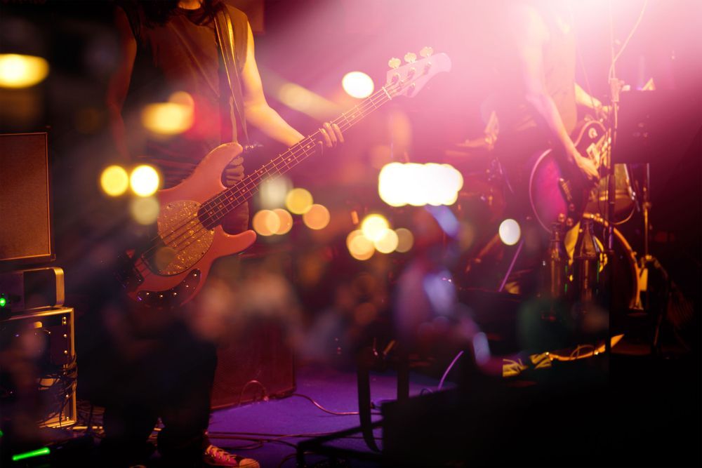 Guitarist on Stage — Pub in Stuart Park, NT 
